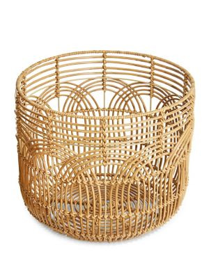 Large Poly Rattan Basket | The Bay