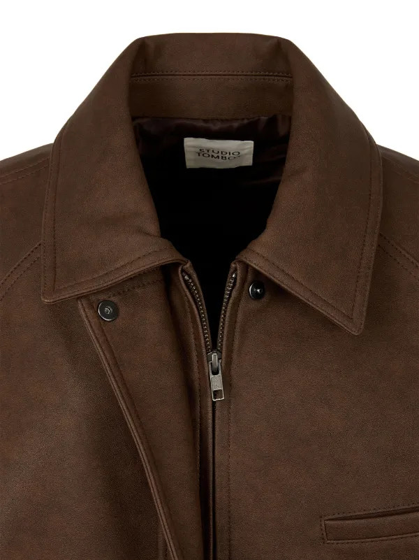 STUDIO TOMBOY Oversized Jacket | Brown | FARFETCH UK | Farfetch Global