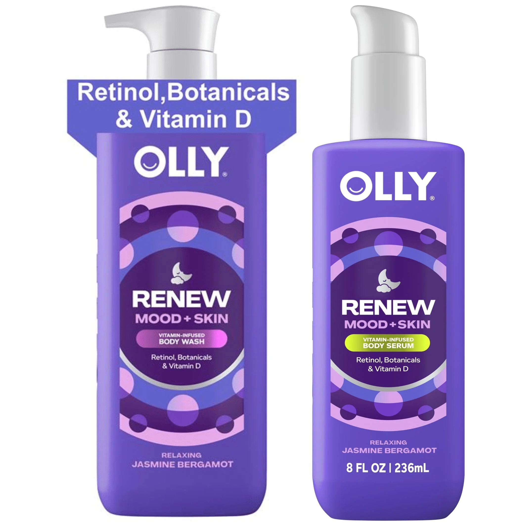 Olly Renew Body Wash & Serum Collection, 2 Count | Walmart (US)