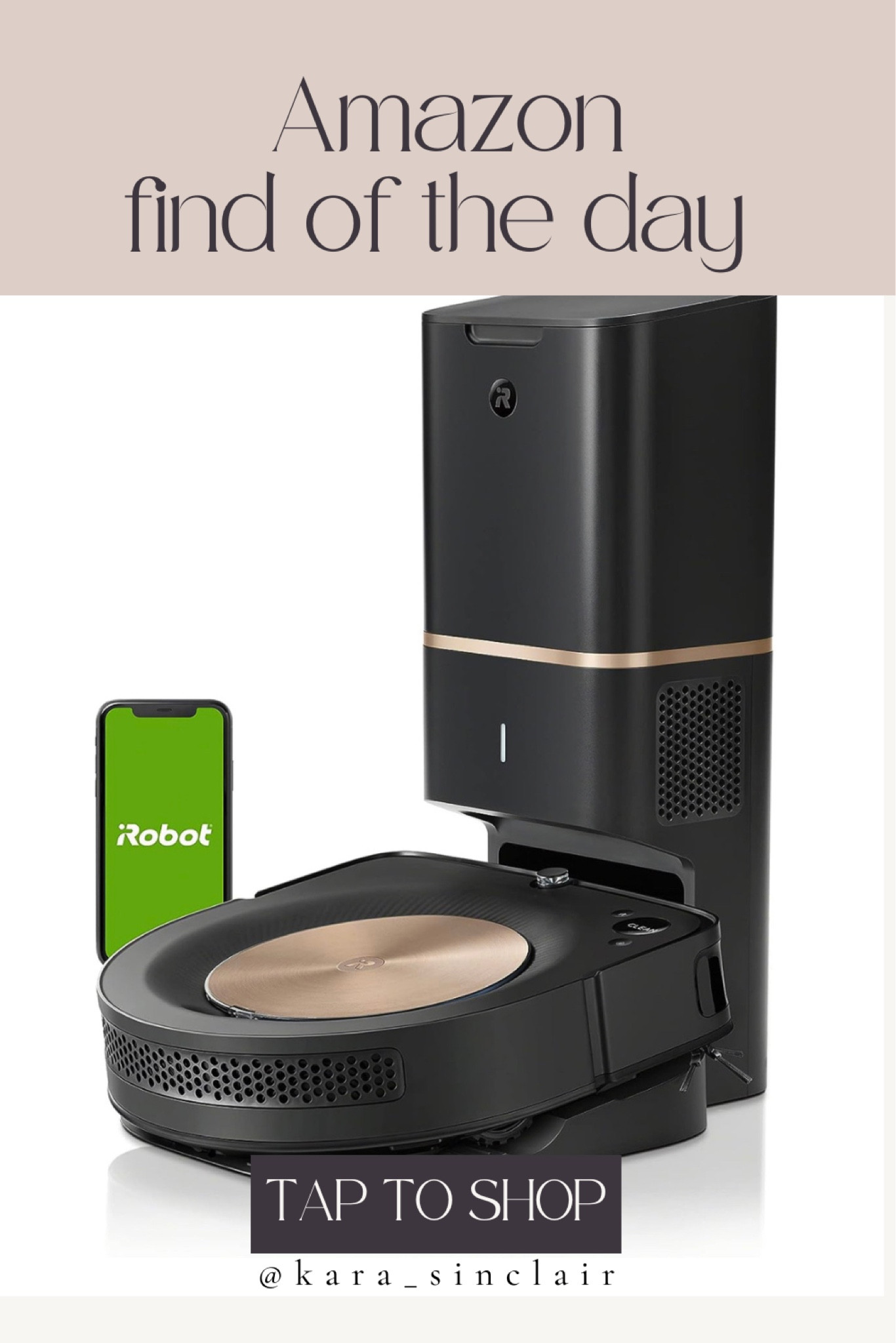 Amazon find of the day! Revolutionize Your Cleaning Routine with the iRobot Roomba s9+! 🌪️✨ Today now 40% Off on Amazon - Self-Emptying, Smart Mapping, and More!

#LTKsalealert #LTKGiftGuide #LTKhome