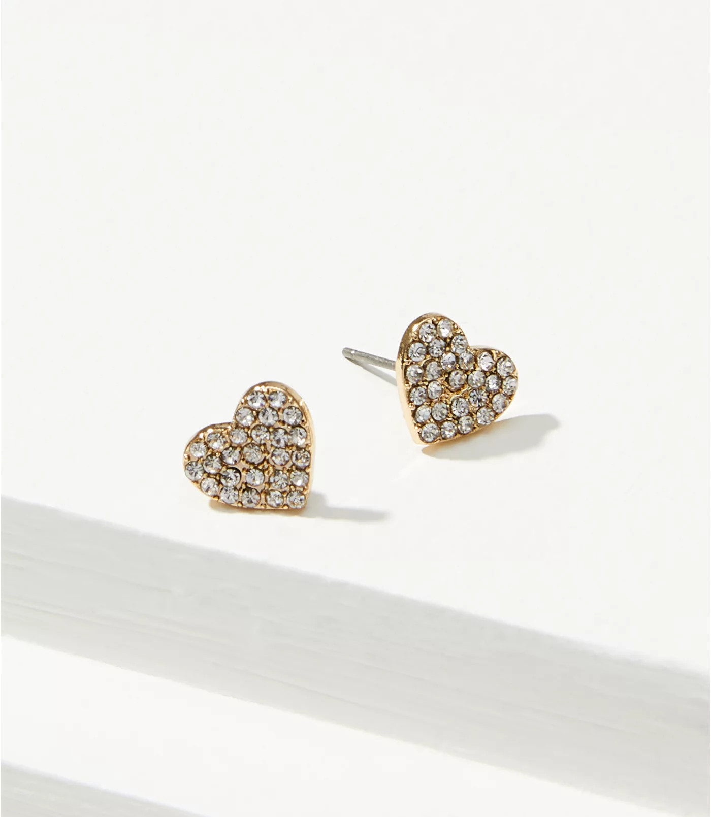 Heart Stud Earrings | LOFT