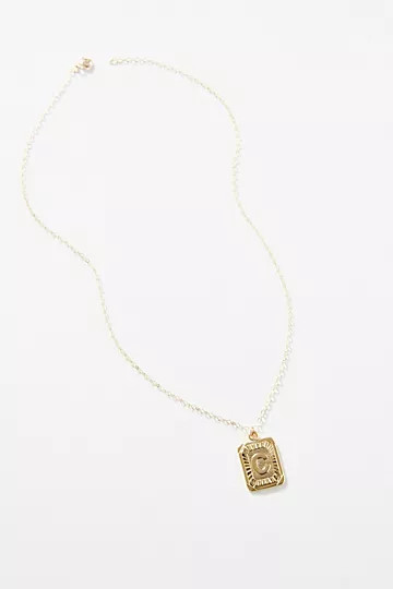 Whim Monogram Pendant Necklace | Anthropologie (US)