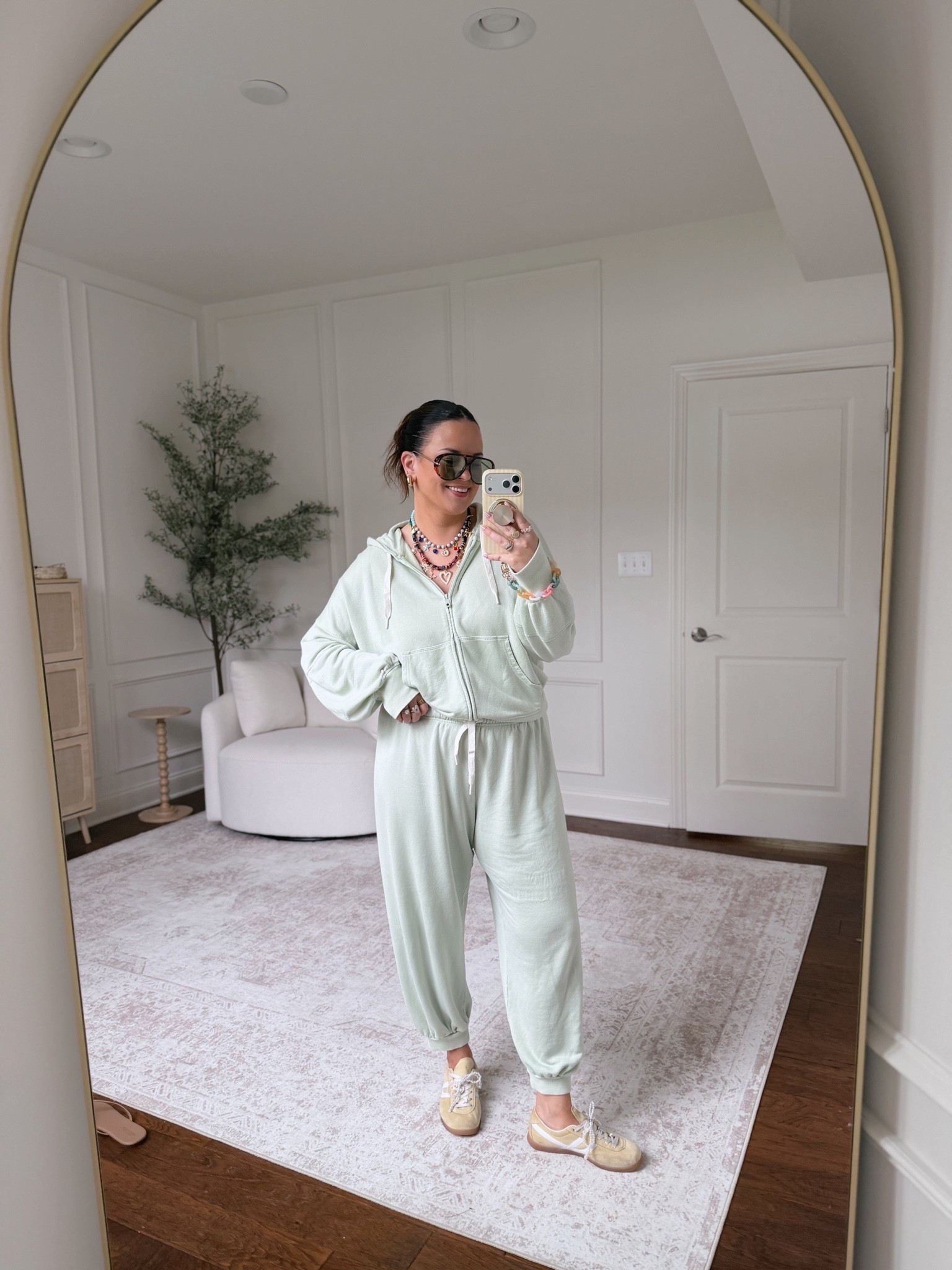 Use code DREAMTEAM to save 30% off this set! Wearing a large in both pieces..

#LTKSaleAlert #LTKMidsize #LTKootd