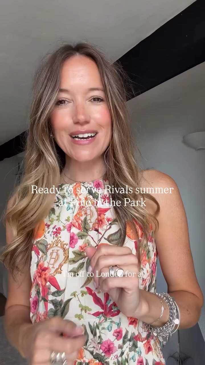 POV: dressing for a Rivals summer ✨

Spent the afternoon at Polo in the Park with Disney+ and honestly it felt like the ultimate British summer day. Sunshine, polo, gorgeous outfits and even a Rivals polo match 🐎 

Save for summer outfit inspo 🩷

@disneyplusuk @disneyplus @hollandcooperclothing 

#PoloInThePark #Rivals #SummerStyle #BritishFashion #OutfitIdeas hurlingham club, halter dress, white blazer, wedges