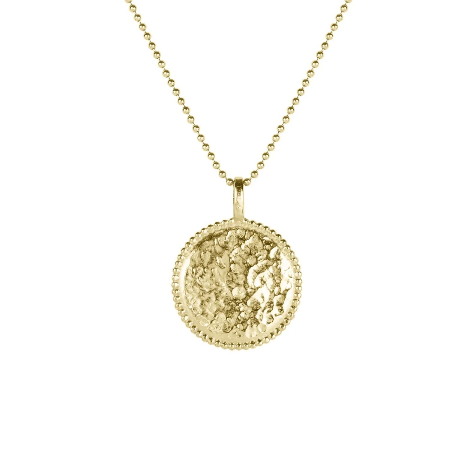 Beaded Coin Necklace | Katie Dean Jewelry