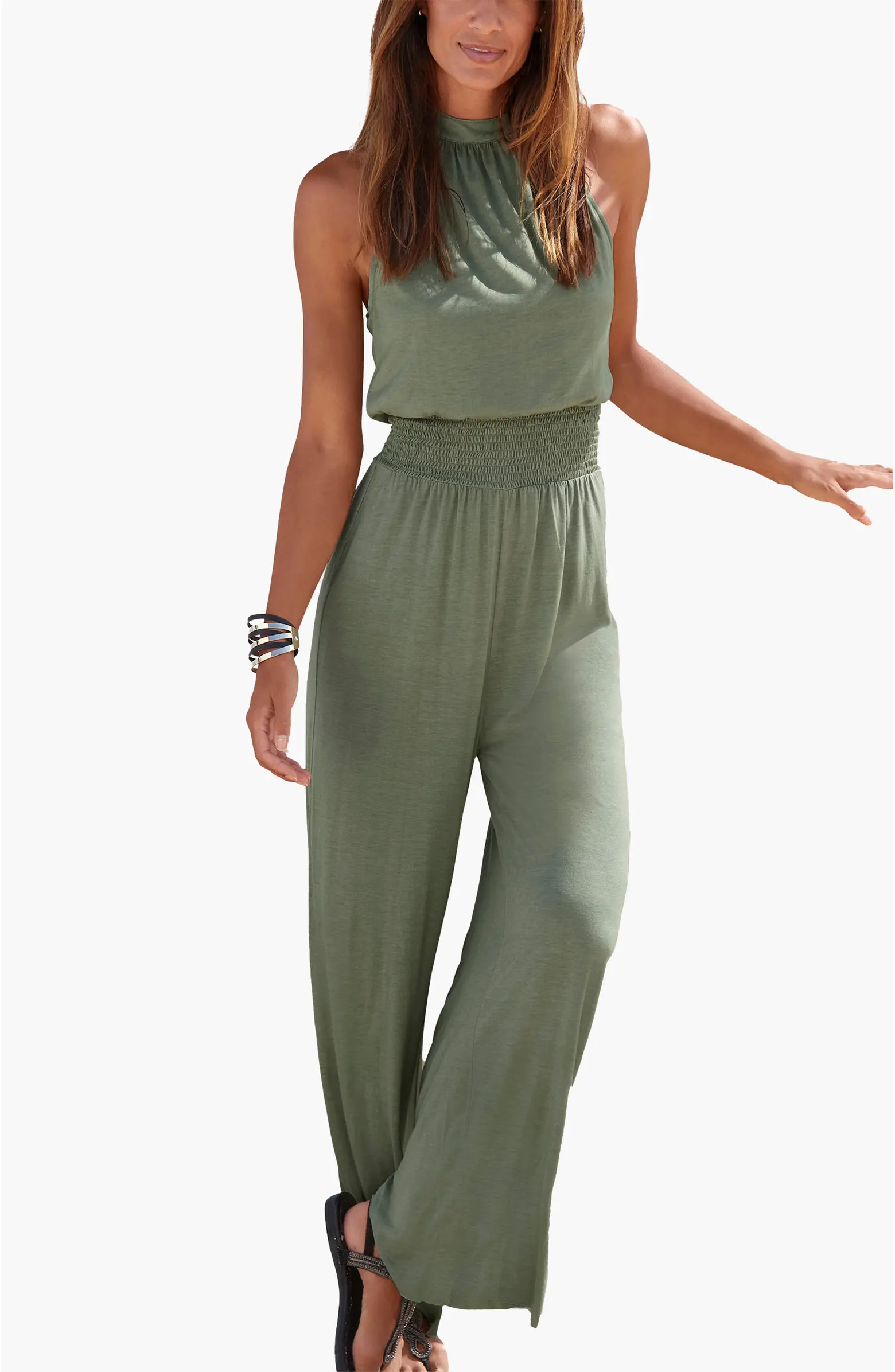 Women's Halter Neck Jumpsuit | Nordstrom