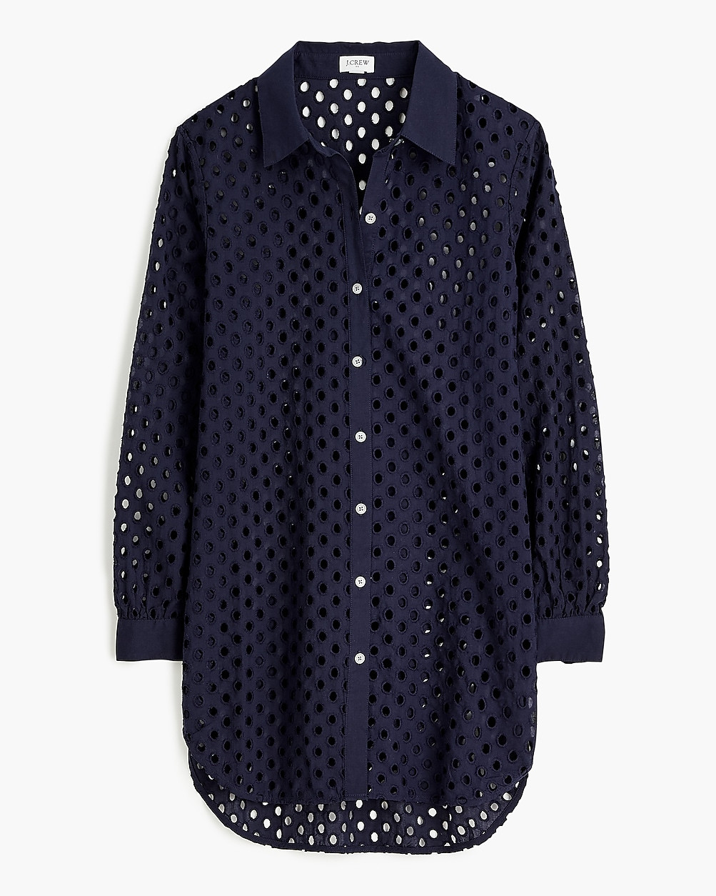 Button-front eyelet beach dress | J.Crew Factory