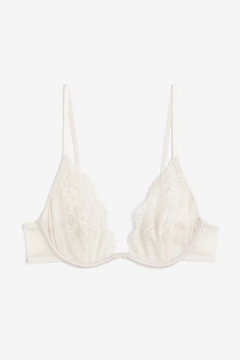 Plunge Lace Bra | H&M (US + CA)