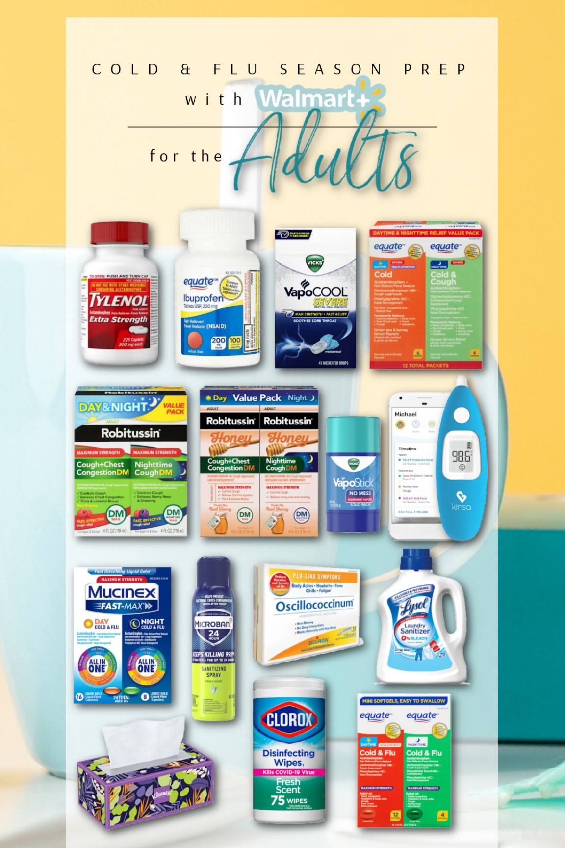 Cold & Flu Season Prep - for the Adults - with @walmart! #walmartpartner #walmartwellness 

#LTKhome #LTKSeasonal #LTKfamily