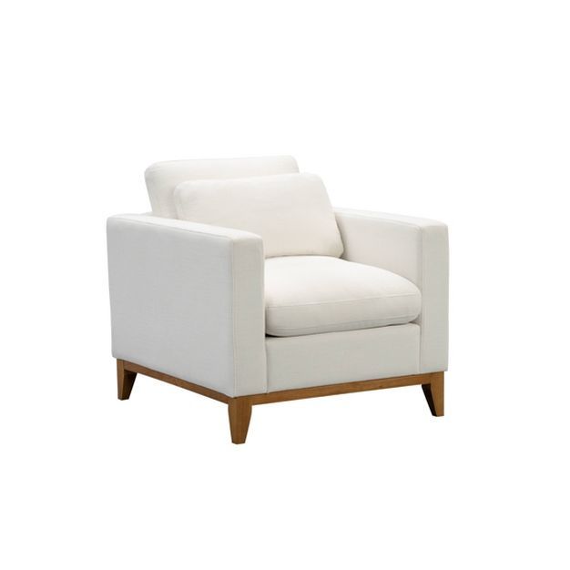 Viola Fabric Armchair White - Abbyson Living | Target