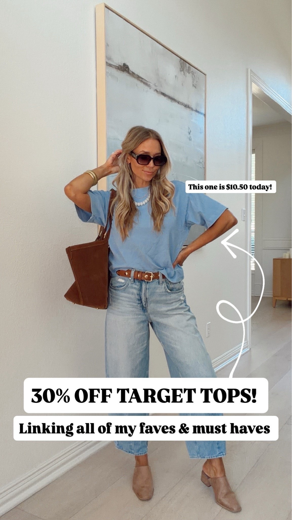 🤍I love freaking Target! So many great tops on sale! Get them while they are in stock! 

Wearing my tts (small) 120lbs 5’5”