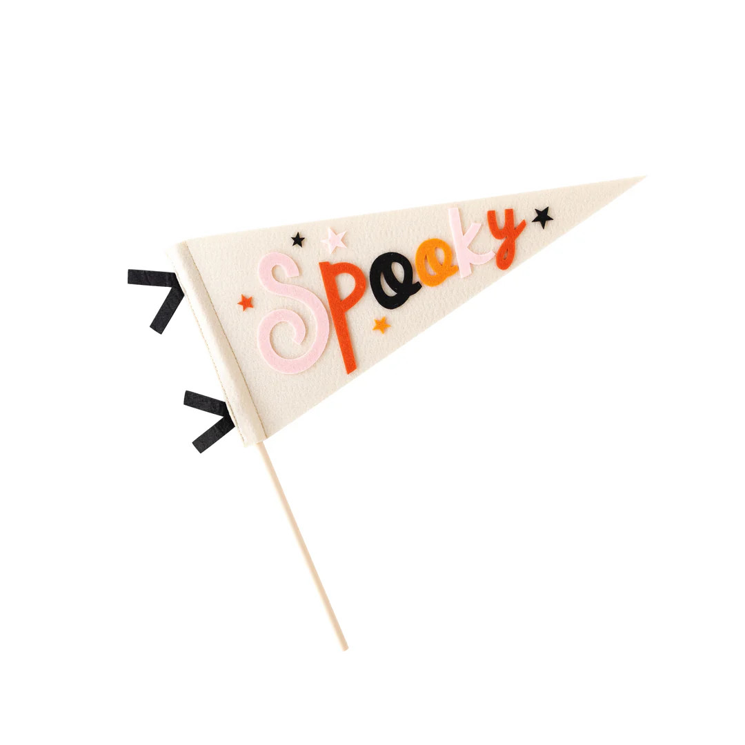 Hey Pumpkin Felt Pennant Banner | My Mind's Eye