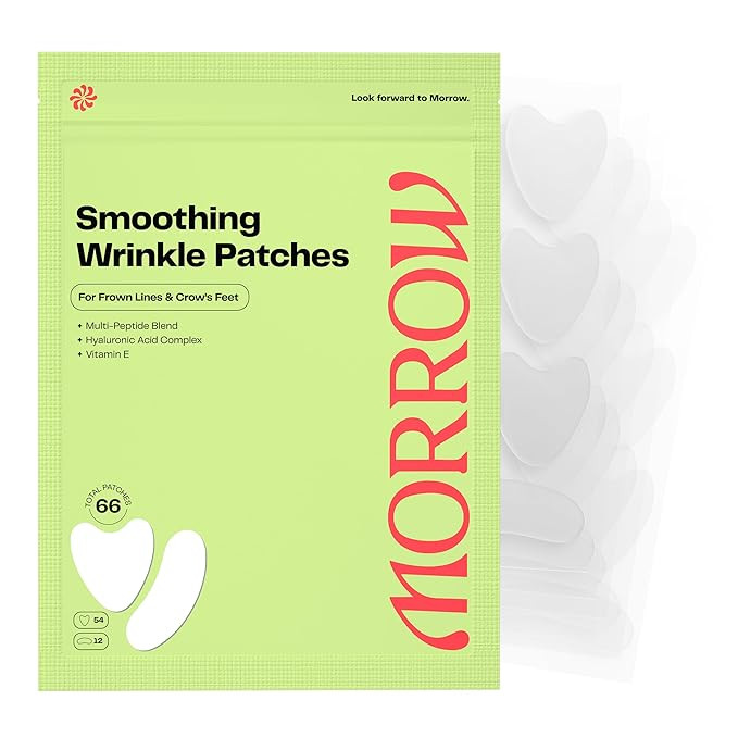Morrow Beauty - Peptide-Infused Smoothing Wrinkle Patches - Overnight Patches for Smoothing Fine ... | Amazon (US)