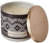 Bath and Body Works 3 Wick Scented Candle Butterscotch Toffee 14.5 Ounce | Amazon (US)