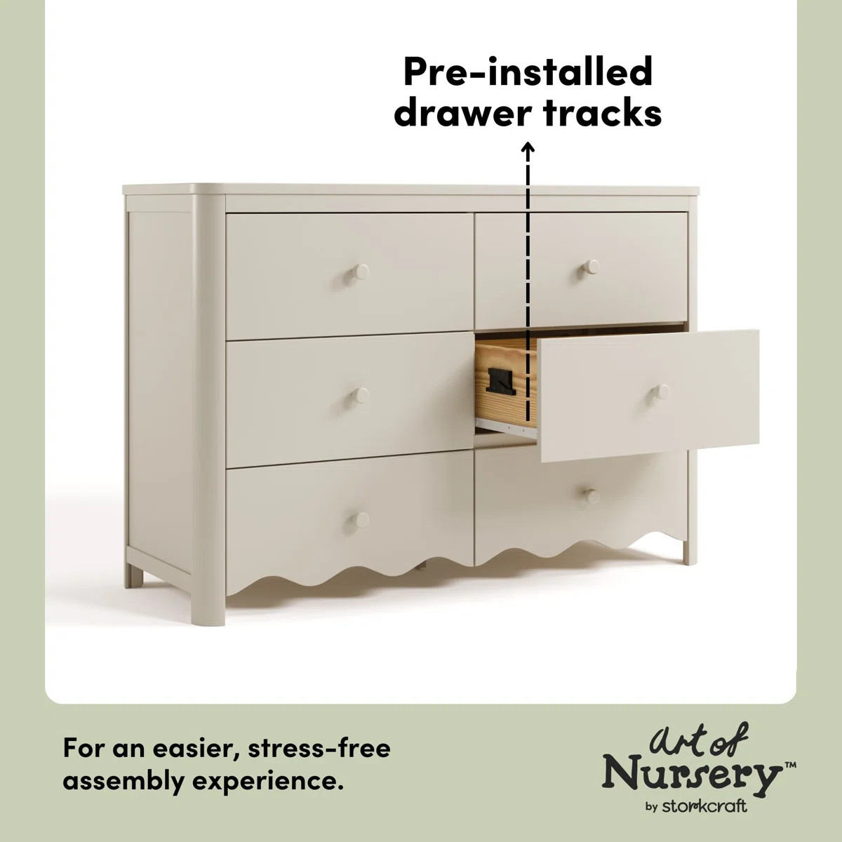 Casablanca 6 Drawer Dresser | Wayfair North America