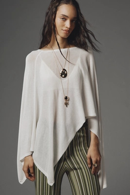 Mare Mare Thin Knit Poncho | Anthropologie (US)