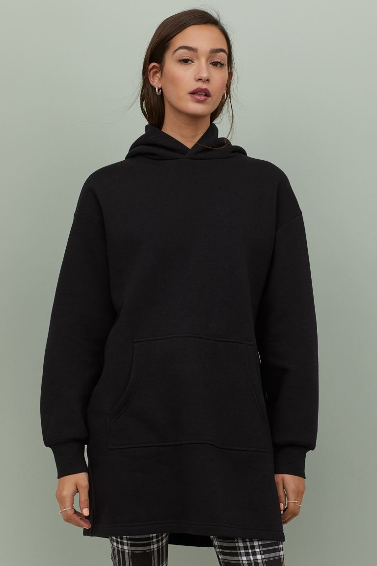 Sweatkleid mit Kapuze | H&M (DE, AT, CH, NL, FI)