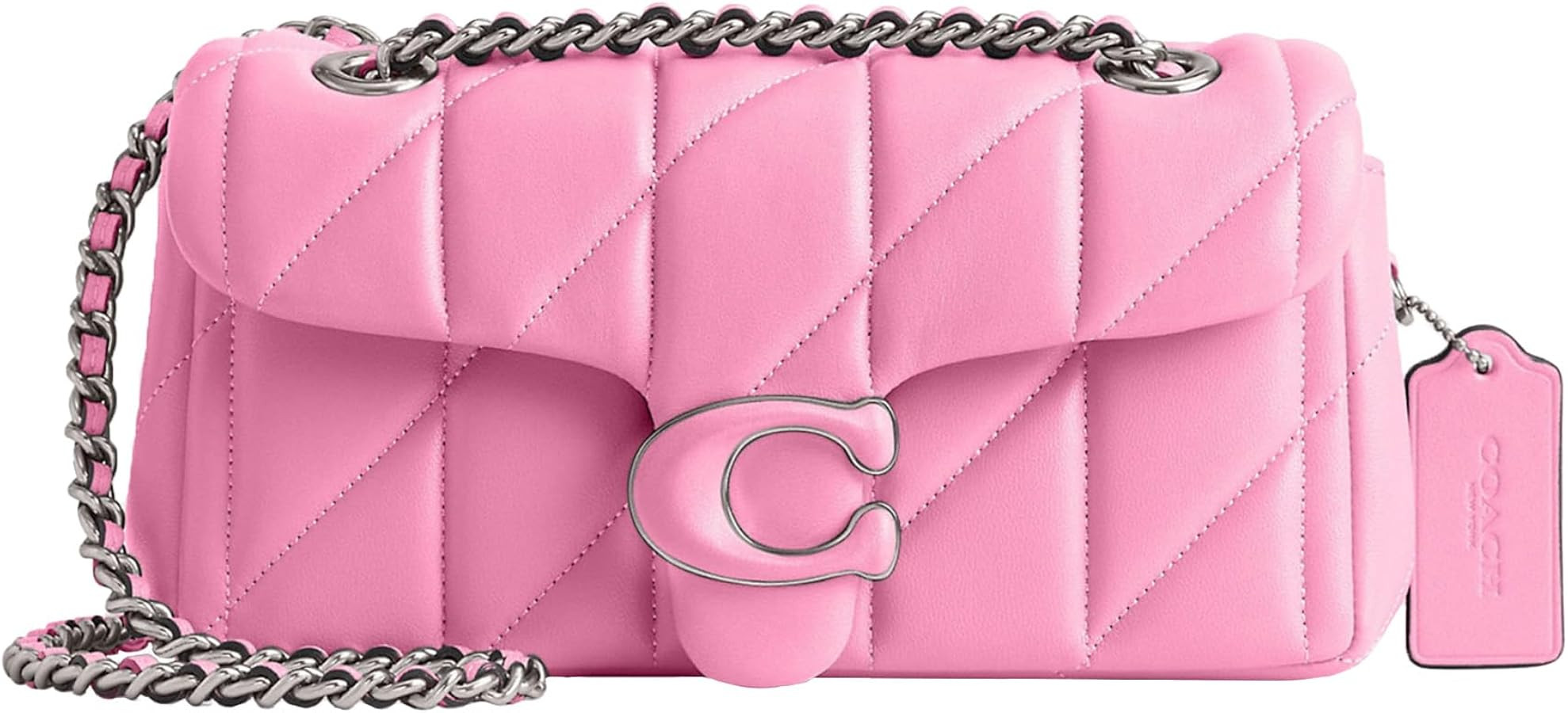 Coach Tabby Shoulder Bag 20, Vivid Pink | Amazon (US)