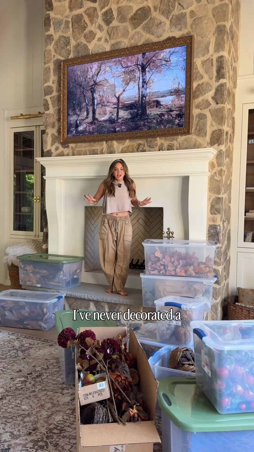 Decorate my first fall mantel with me!!! 🍂

#LTKHome