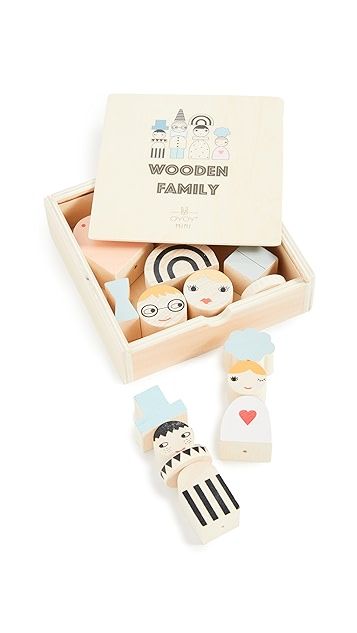 OYOY Kid's Wooden Family Bricks | Shopbop