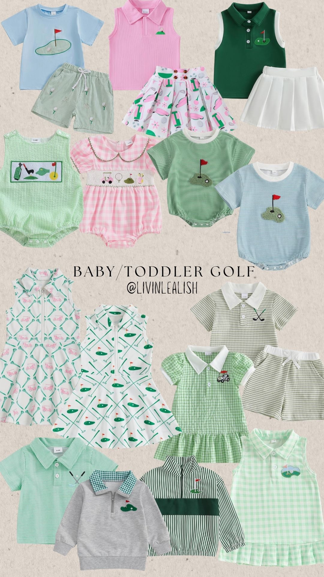 The cutest baby/toddler golf outfit from Amazon! #golfoutfit #amazonoutfit #toddlergolf #babygolf 

#LTKKids #LTKootd #LTKBaby