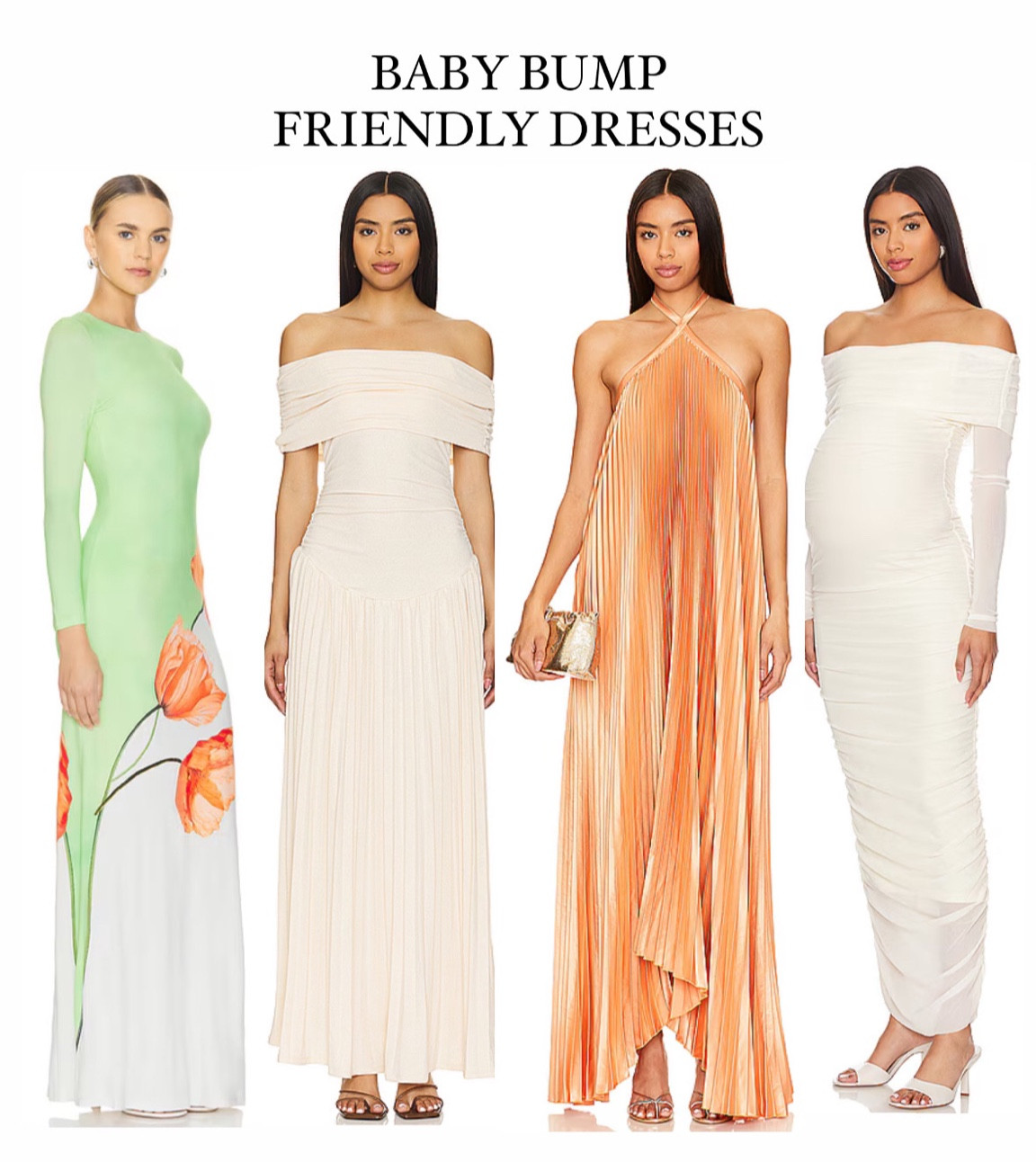 Bump friendly dresses (maternity and not maternity) shop below xx

#LTKStyleTip #LTKBump