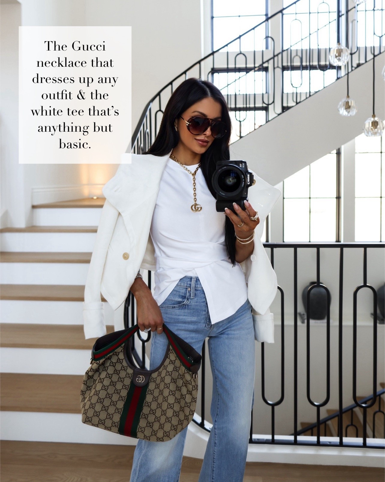 Almost 40 - expensive things that are actually worth it 
Zara blazer back in stock the perfect white tee with a twist
Gucci marmot pendant necklace
Gucci giglio bag 

#LTKWorkwear #LTKPetite #LTKOver40