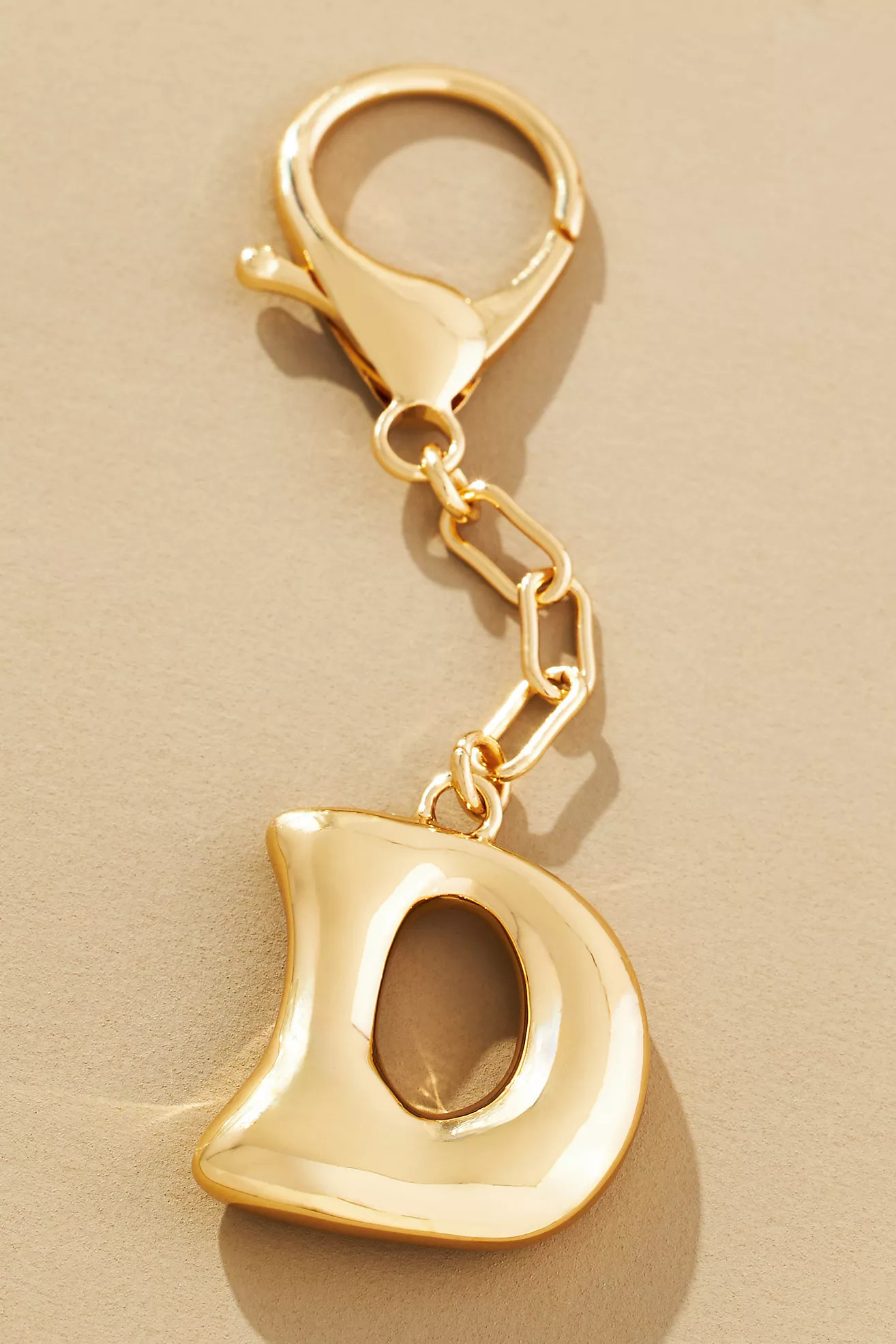 Bubble Letter Monogram Bag Charm | Anthropologie (US)