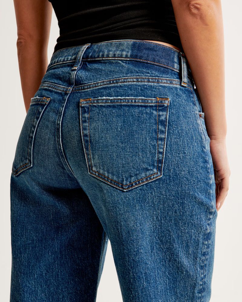 Women's Curve Love Low Rise Baggy Jean | Women's New Arrivals | Abercrombie.com | Abercrombie & Fitch (US)