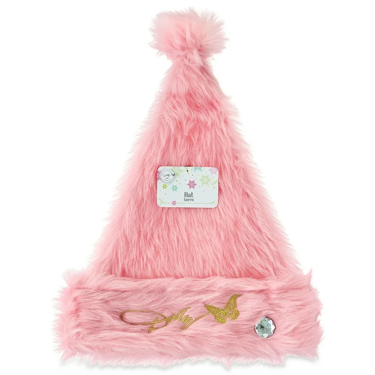 Dolly Parton 16" Furry Hat, Polyester, Pink, by Ruz | Walmart (US)