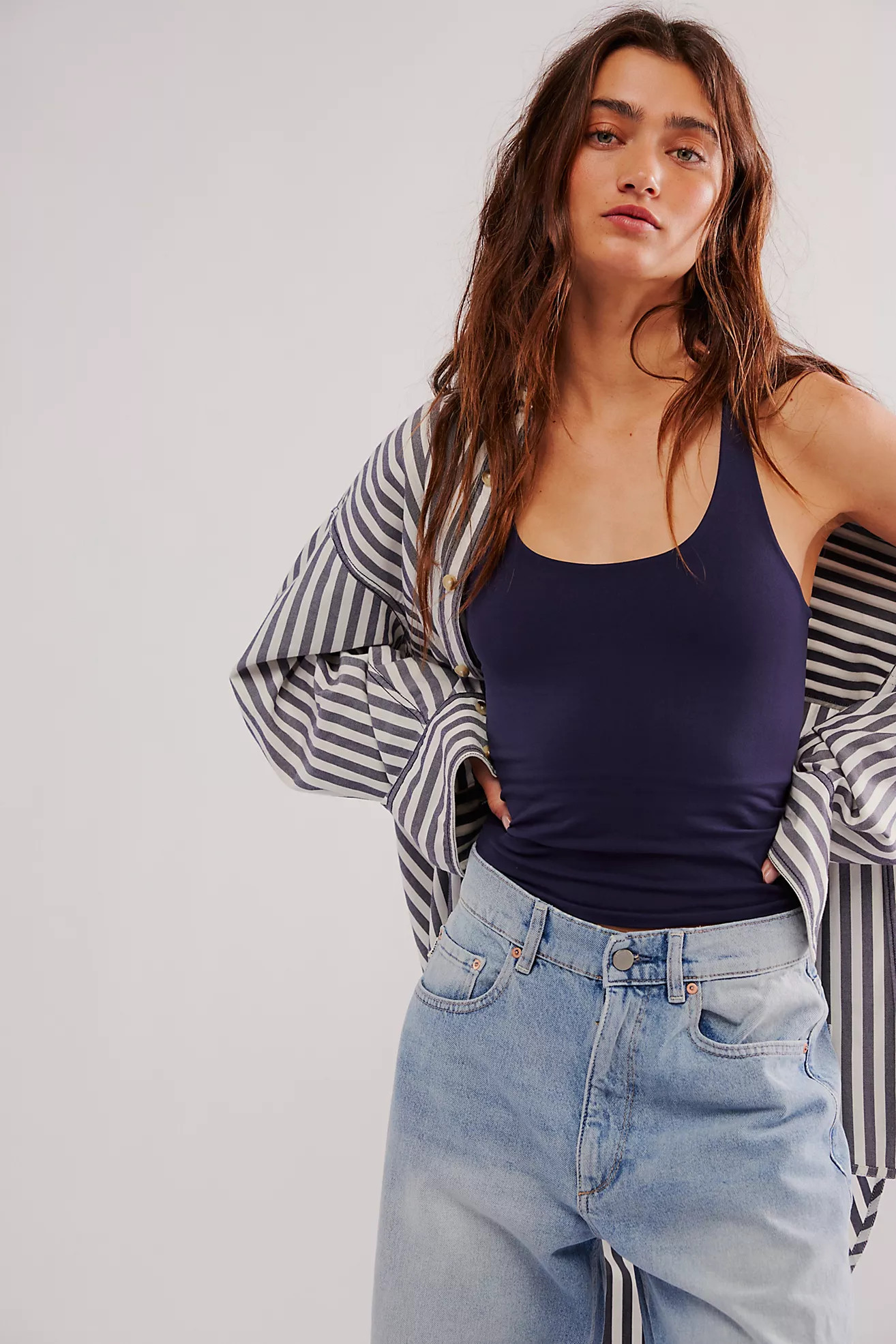 Clean Lines Racerback Cami | Free People (Global - UK&FR Excluded)