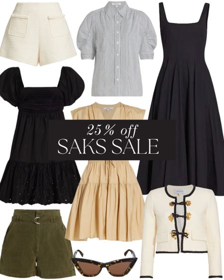 My favorite style staples included in the Saks Friends & Family Sale! Take 25% off now until Monday 🤍

#sale #staples #essentials #basics

#LTKsalealert