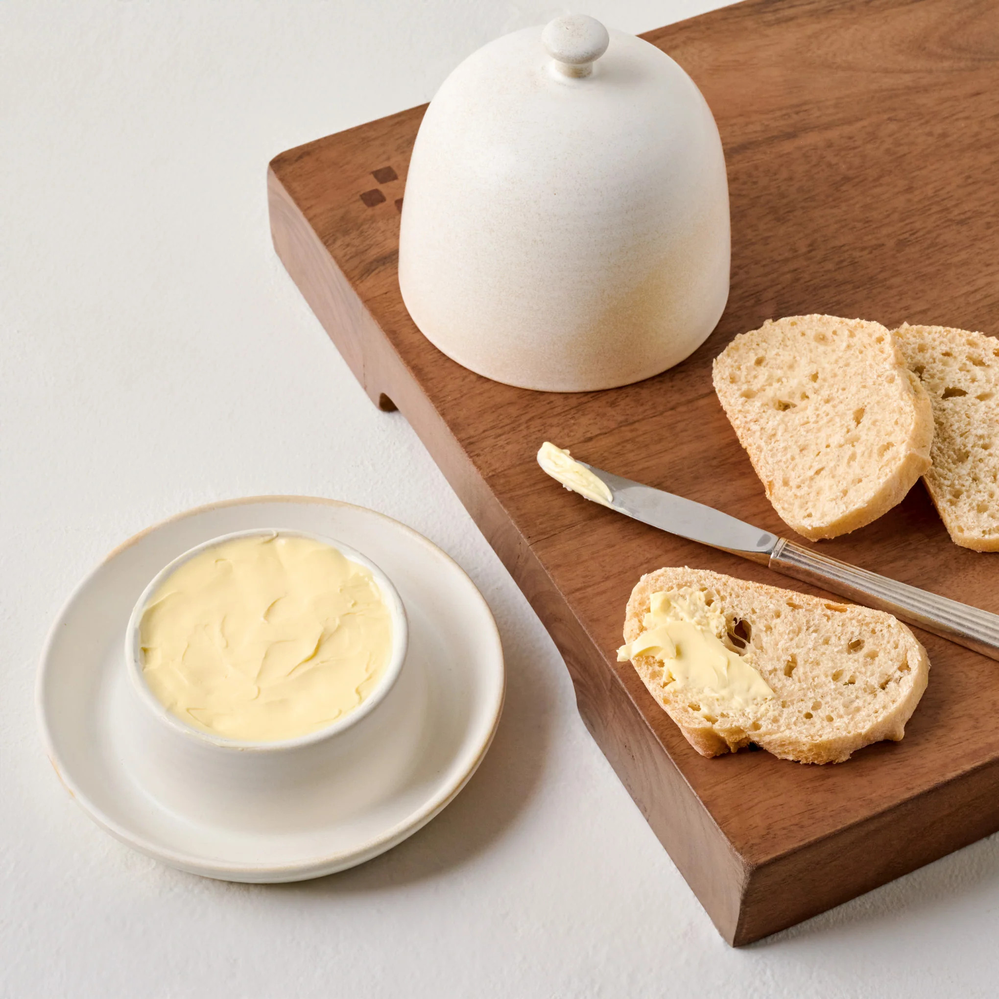 French White Butter Dish | Magnolia