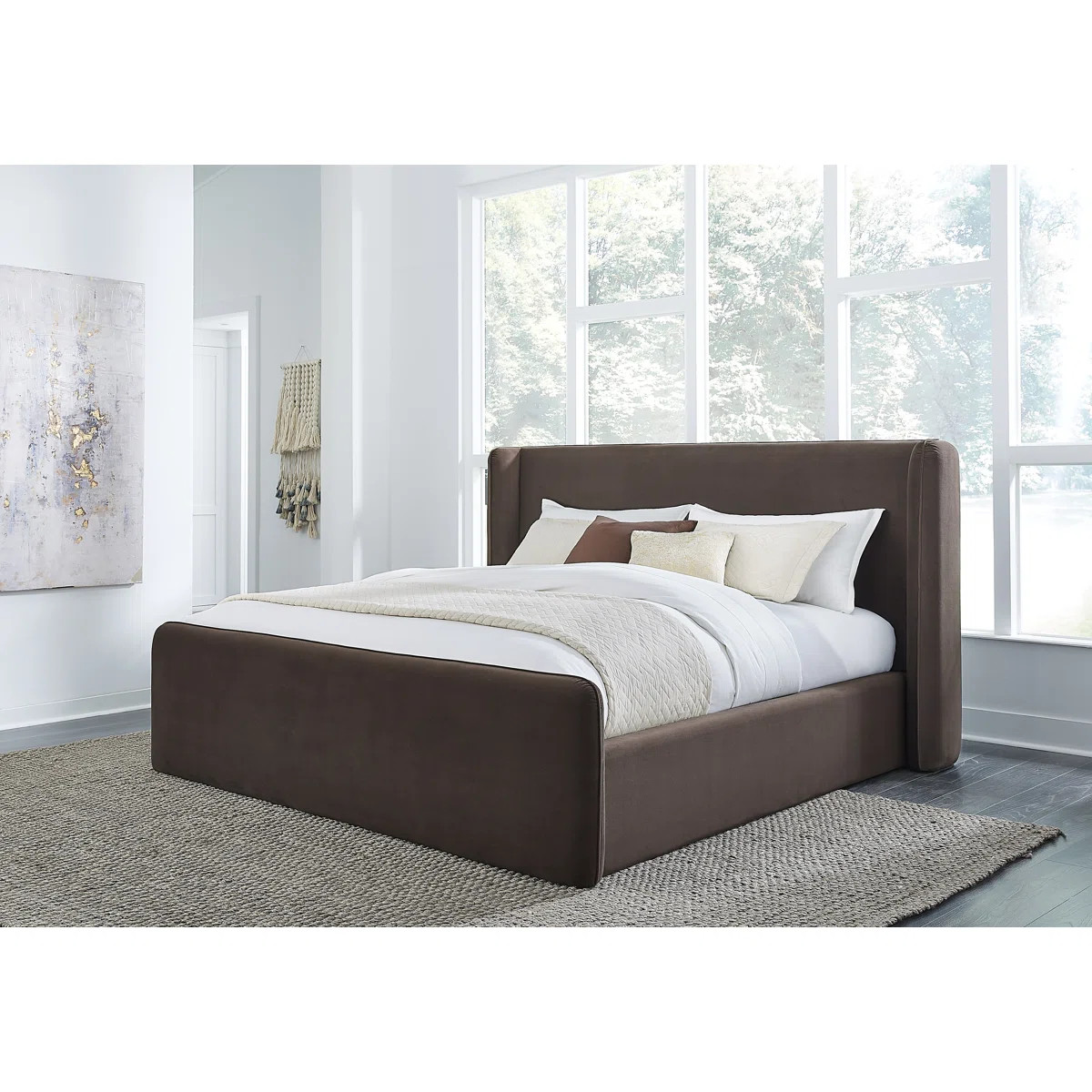Aelin Upholstered Platform Bed | Wayfair North America