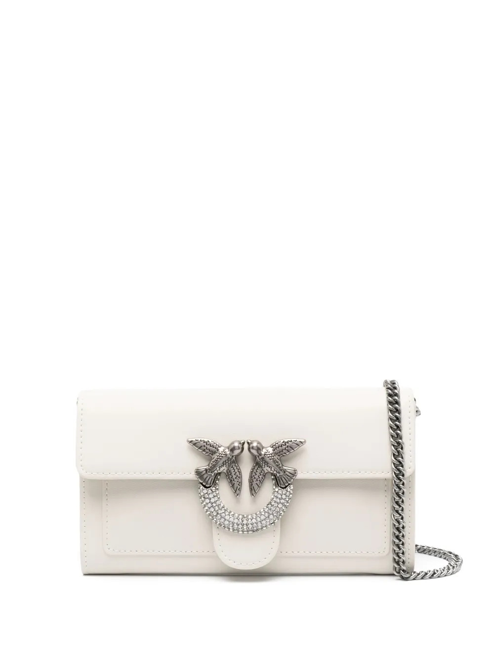 PINKO Borsa a Tracolla Love In Pelle - Farfetch | Farfetch Global