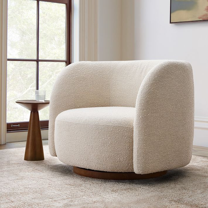 Laurent Swivel Chair | West Elm (US)