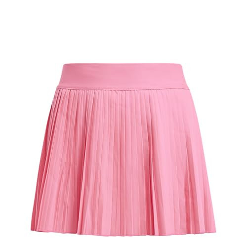Adidas Girl's Club Tennis Pleated Skirt, Lucid Pink, Small | Amazon (US)