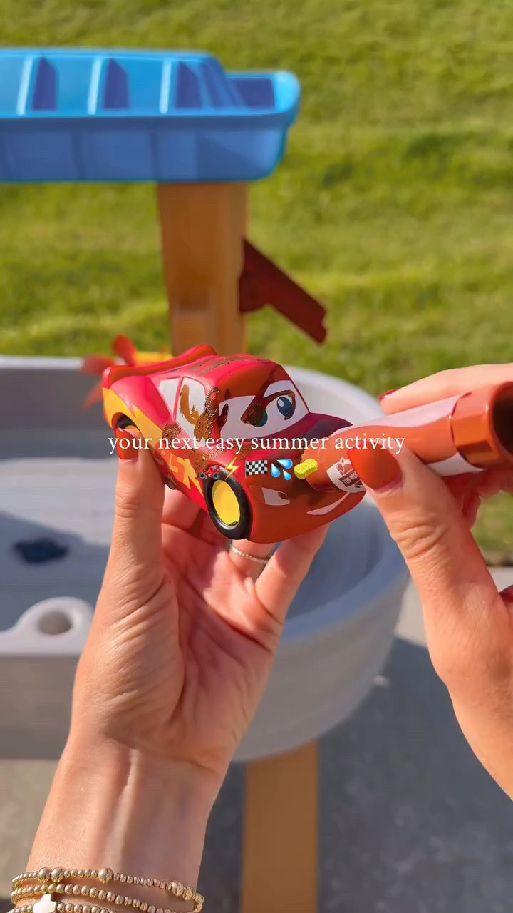 Try this super easy car wash station 🏎️⚡️🏁

Grab some cars, cover them in bath paint sticks, then let your little ones have fun cleaning up the cars 🧼

Would you try this? This will keep your car loving kids occupied for a long time! Send this a parent friend you want to do this with & save for when you need an easy activity! 

Follow for more summer activities ☀️☀️☀️

#summeractivities #carwashactivity #easysummeractivities #summerwithkids #easyactivityidea

#LTKmomlife #LTKKids #LTKSeasonal