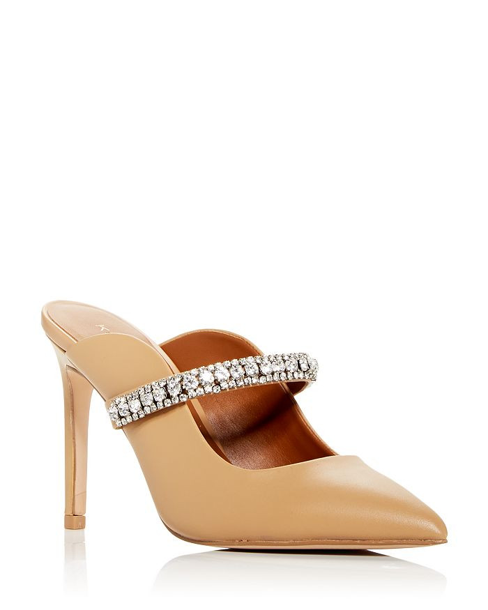 Women's Duke Embellished High Heel Mules | Bloomingdale's (US)