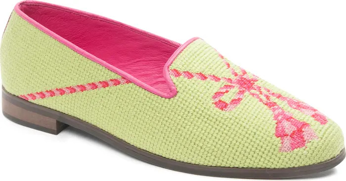 BY PAIGE Needlepoint Tassel Flat (Women) | Nordstrom