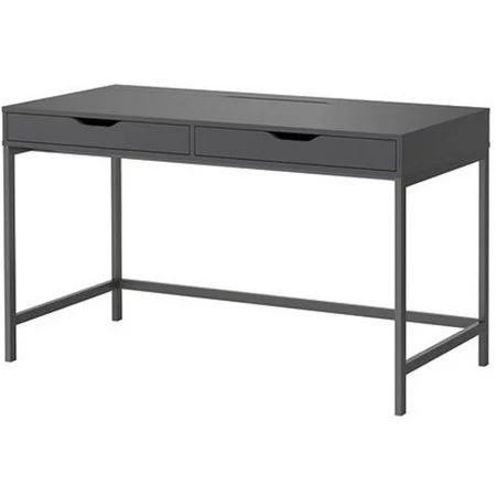Ikea Alex Computer Desk with Drawers Gray | Walmart (US)