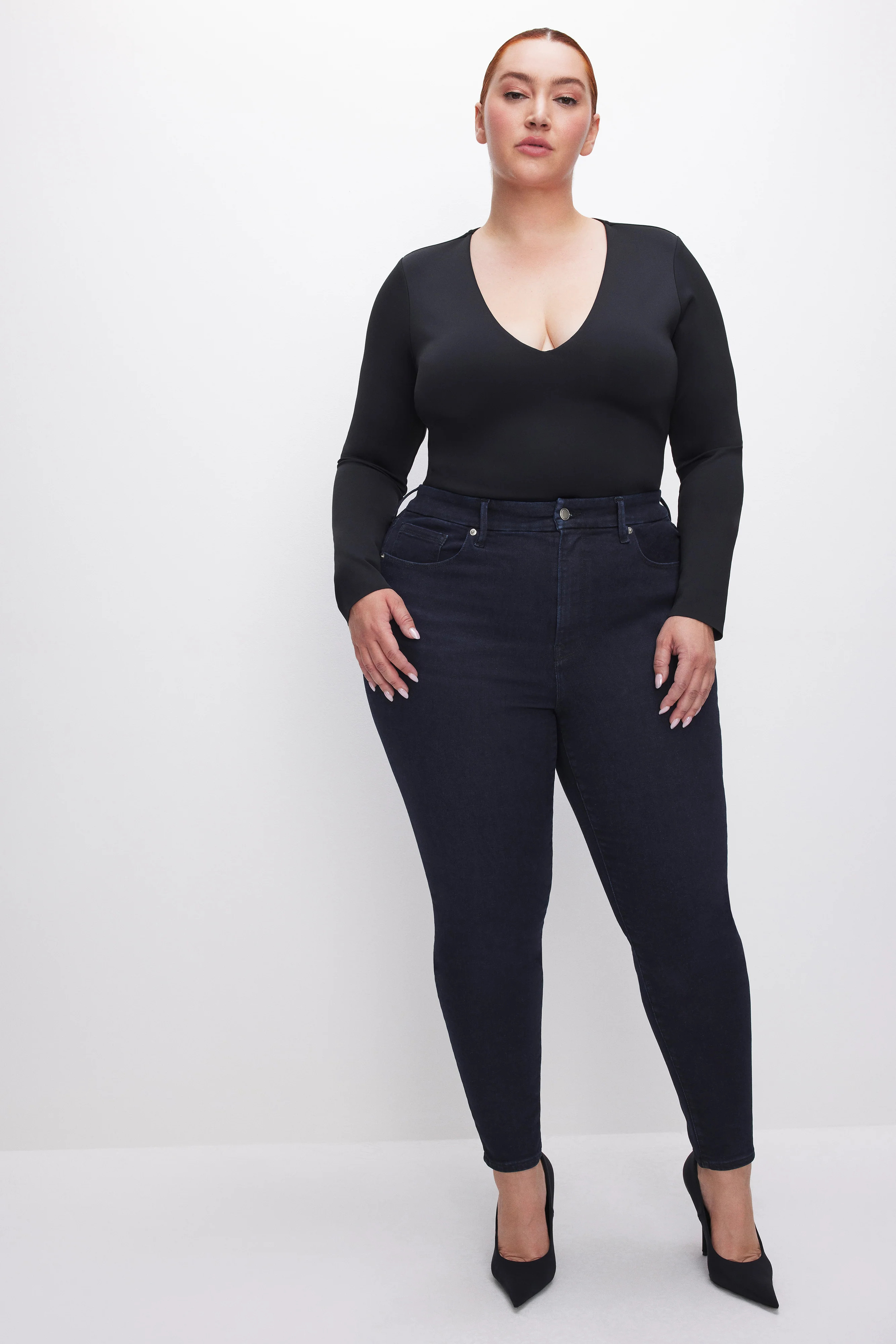 ALWAYS FITS GOOD LEGS SKINNY JEANS | Good American