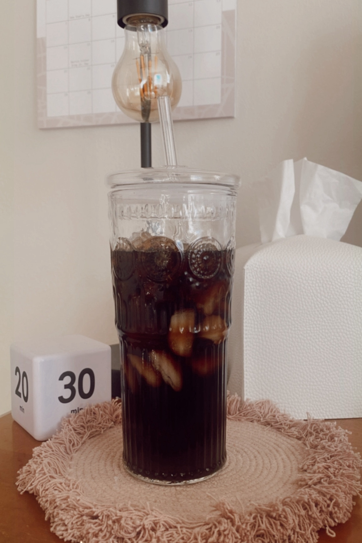 Morning iced coffee glass 

#LTKGiftGuide #LTKhome