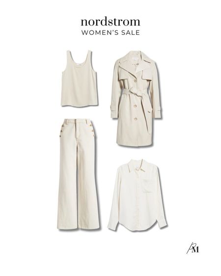Nordstrom women's sale. Get 25% off select full price items. I love these wide leg pants and satin tank top for spring. 

#LTKstyletip #LTKSeasonal #LTKsalealert