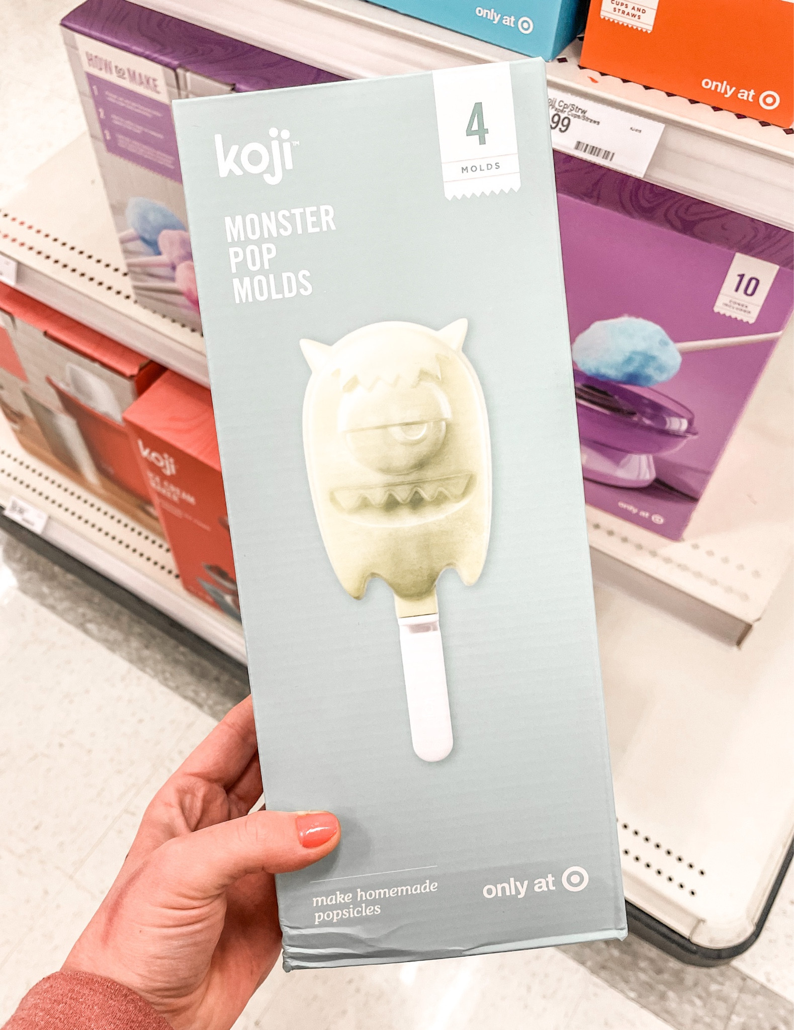 Koji ice 2024 popsicle molds stores