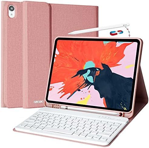 iPad Keyboard Case 10.9 Air 4th Generation 2020, iPad Air 4 Case with Pencil Holder and Keyboard,... | Amazon (US)