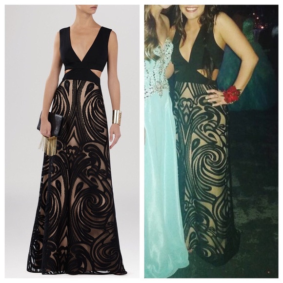 BEAUTIFUL lace black gown | Poshmark