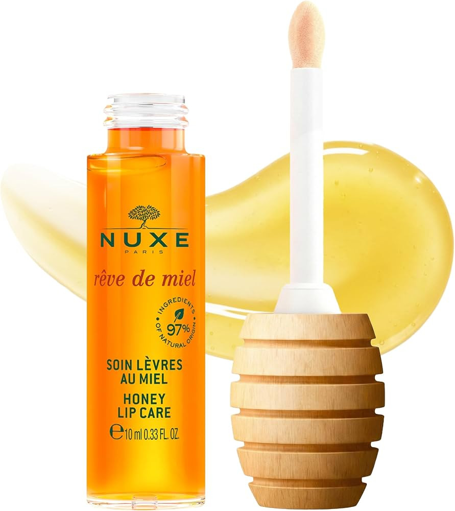 NUXE Lip Oil with Honey & Vitamin E, Reve de Miel Lip Gloss, 10 ML | Amazon (US)
