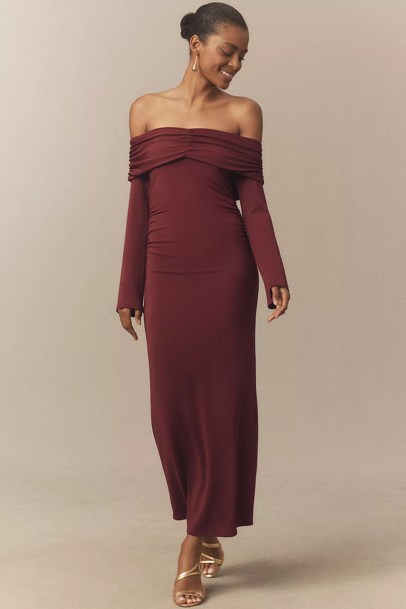 BHLDN Off-Shoulder Bell-Sleeve Stretch Jersey Maxi DressBHLDN
  


  


  


  


  

1 Review Re... | Anthropologie (US)