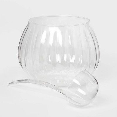 2gal Plastic Punch Bowl with Ladle - Threshold&#8482; | Target